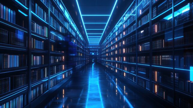 Artificial Intelligence Scanning Massive Data Archive