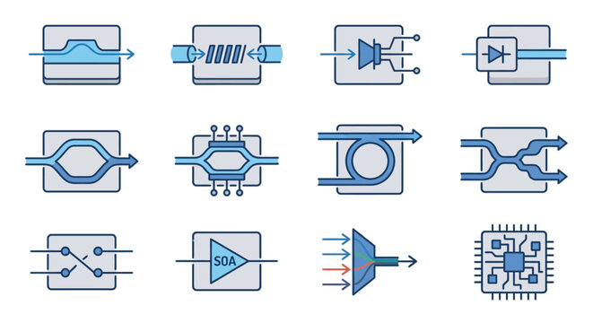 Collection of Electronic Circuit Diagrams and Symbols.