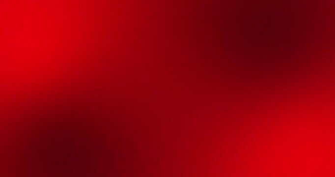 Deep red crimson burgundy abstract gradient background video with shimmer glow, fine grain noise texture, smooth color blend, soft light diffusion, dark vignette shadows, subtle motion loop