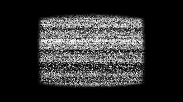 static tv noise vhs animation, no signal glitch screen retro broadcast VHS Analog Old tape overlay effect, Retro noise tv grain texture footage
