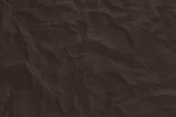 Dark crumpled paper texture background © Rawpixel.com