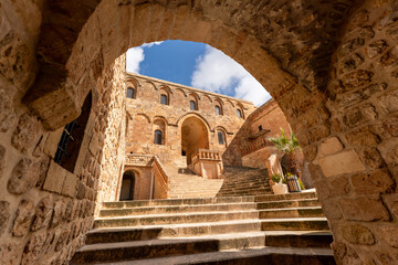 Deyrulzafaran, Mor Hananyo Monastery in Mardin, Turkiye © EvrenKalinbacak