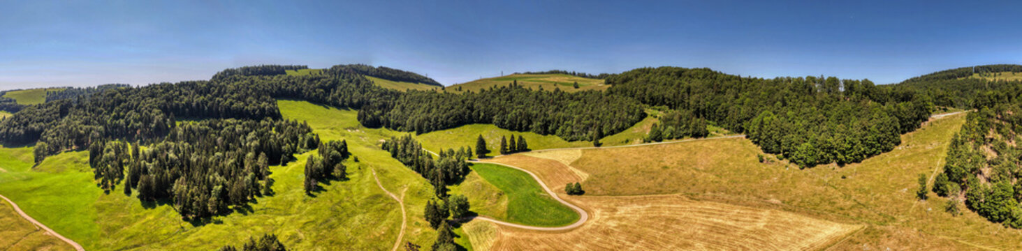 Scheltenpass, Schweizer Jura, Luftaufnahme vom 20.06.2026