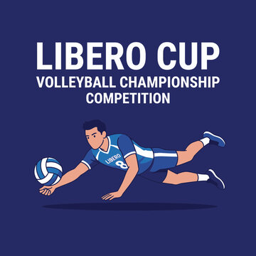 Libero Cup Volleyball Championship Competition Intense Sports Action