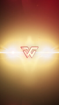 Cinematic Lens Flare Logo Reveal &ndash; Epic Vertical Intro for Mobile and Short-Form Video