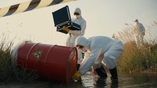Hazardous Material Cleanup requires Protective Gear for safety and health compliance