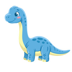 Brontosaurus Cartoon Illustration © Ramyeon