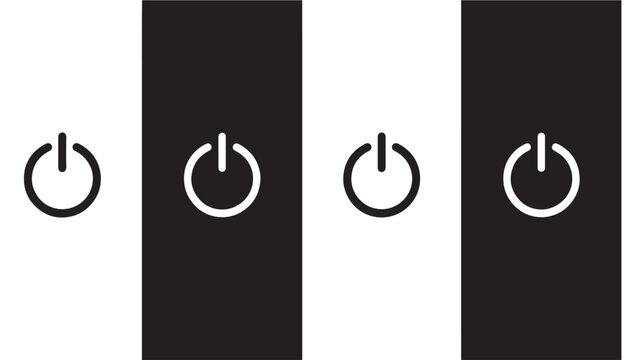 "Power icons symbolizing activation and control."
