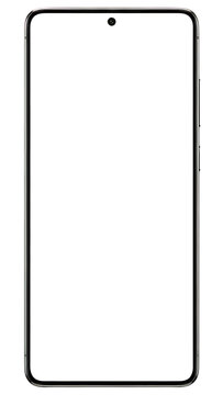 Samsung Galaxy S26 Ultra Smartphone Mockup Isolated PNG
