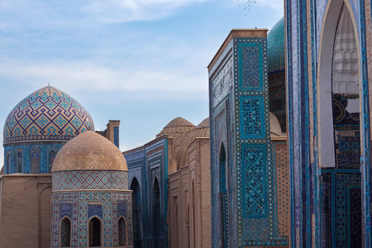 Shah i Zinda necropolis in Samarkand.