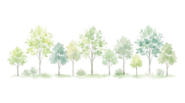 Beautiful CAD drawings of trees and plants for landscape design and architecture