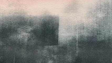 Fotobehang Pop Art Distressed dark gray dither screen background with retro pixel grain noise texture  © aditya haris
