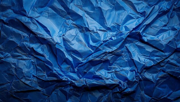Blue Background Or Paper Design Textured Wrinkled Crumpled Grunge For Product Or Website Layouts Elegant Sapphire Blue Backdrop Design