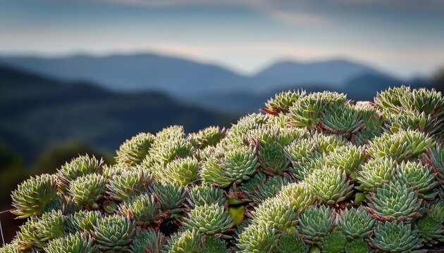 Close Up Image Of Graptosedum Francesco Baldi