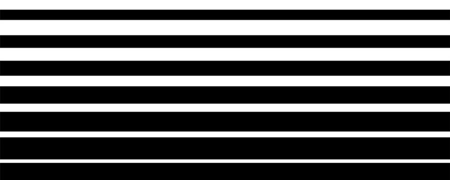 Half tone line pattern. Faded halftone black lines. Fading gradient background. Horizontal abstract geometric texture with parallel stripes. Gradient pattern. Vector illustration on white background