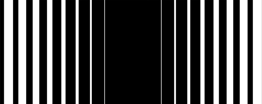 Half tone line pattern. Faded halftone black lines. Fading gradient background. Horizontal abstract geometric texture with parallel stripes. Gradient pattern. Vector illustration on white background