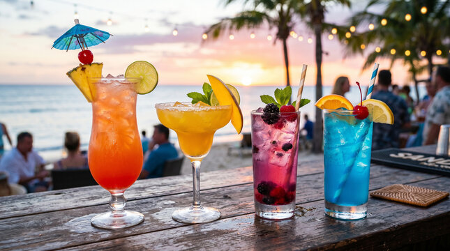 cocktail on the beach