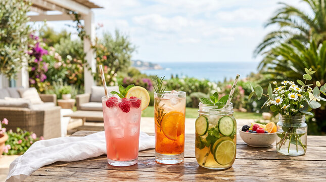 cocktail on the beach