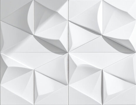 Geometric white texture pattern