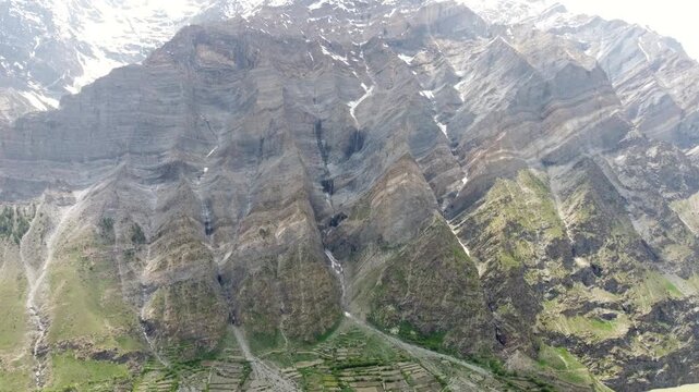 Stunning Drone Footage of Himalayan Terrain and Mountain Scenery