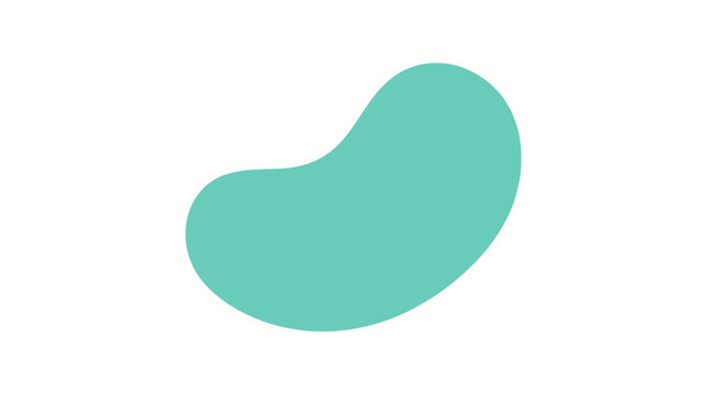 Organic shape round form . Liquid organic blob.