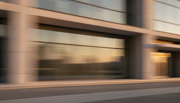 Building Facade Panning Motion Effect