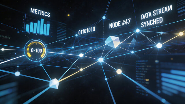 Digital network data visualization