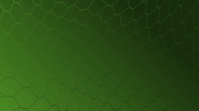 Abstract moving soccer goal net wave on Green Background, looping soccer or sport background animation, suiatble for matches, leagues, editing, ads, etc.