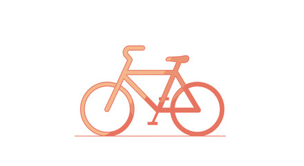 Fototapeta premium Bicycle Design Transportation Concept Icon.