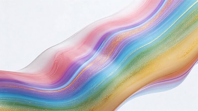 Colorful abstract wavy pattern