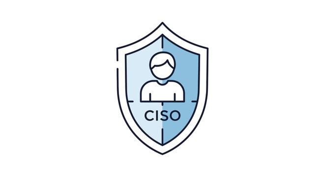 CISO shield icon representing chief information security officer role.