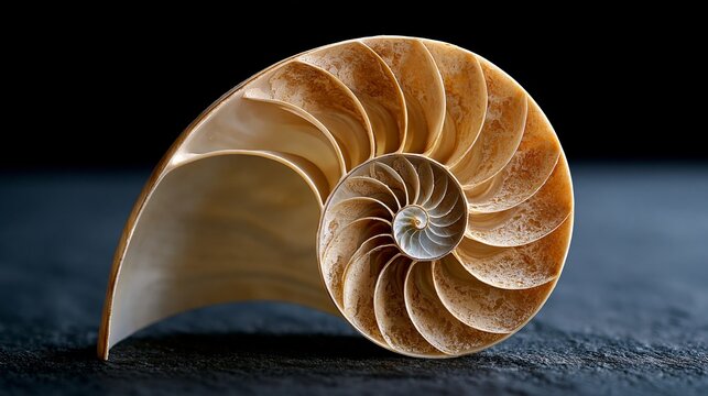 Nautilus Cross Section with Chamber Detail