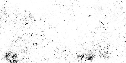 Fototapeta premium Grunge texture background with black splatters and white space for design elements in creative projects