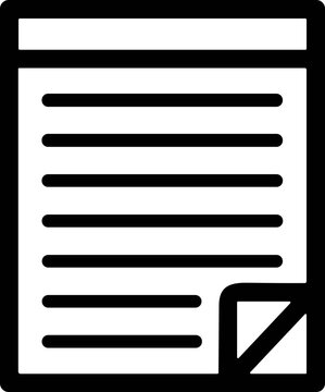 Checklist Icon: To-Do List, Notes, and Task Management Symbol