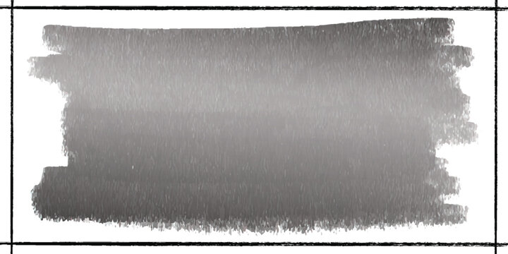 Black brush strokes grunge set. Distress texture banners collection isolated on white background. Grunge pattern frame with monochrome black gradient. Vector illustration