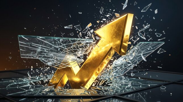 Shattering Glass Arrow Breaking Arrow Breaking Free