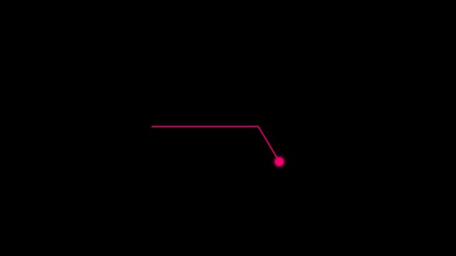 Hud callout rectangle text box animation. HUD graphics around the edges for use in movies, Technological HUD template callout.