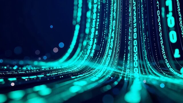 Digital binary code flow