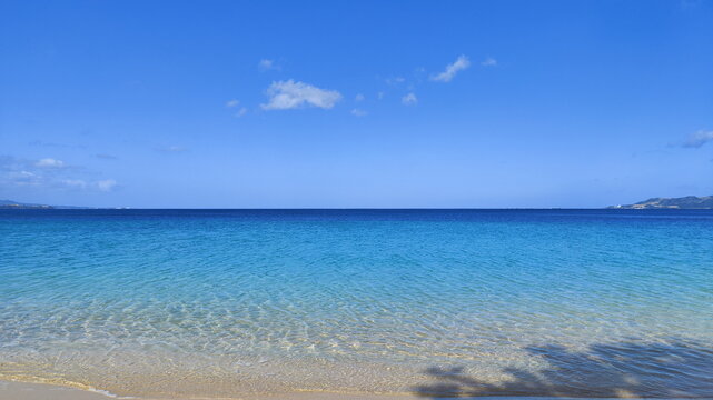 Clean Sea and Sand Shore