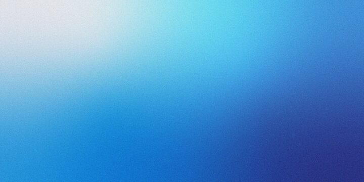 White and blue noise texture gradient background design for banner poster and website header