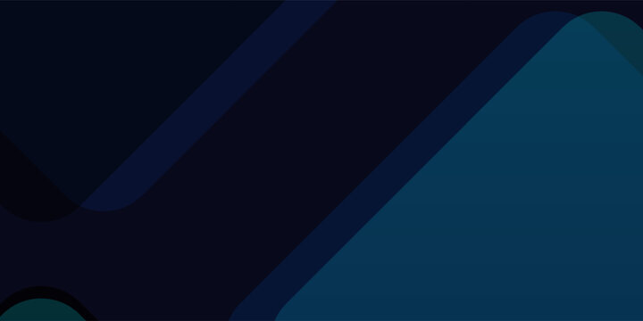Blue abstract gradient shapes background. Vector illustration