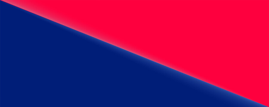 Two Side Split Background For Team Games Or Challenges