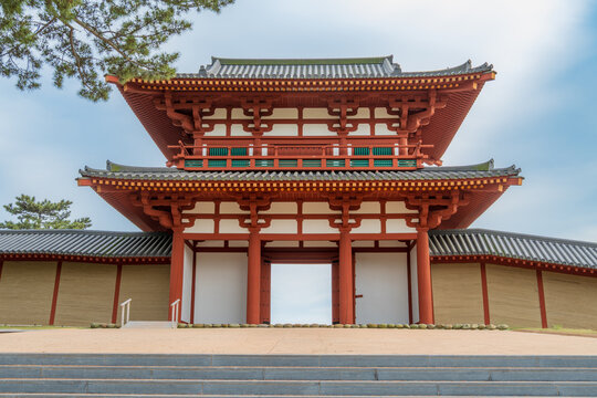 宮城県多賀城市　多賀城南門