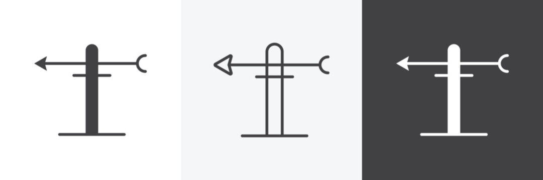 Veleta icon set for web