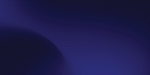 Obraz premium Smooth dark blue gradient vector background. for graphic wallpapers, posters