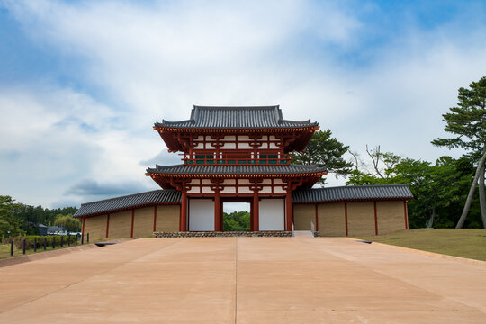 宮城県多賀城市　多賀城南門
