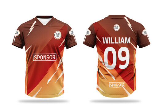 Dynamic Sports Jersey Design Template