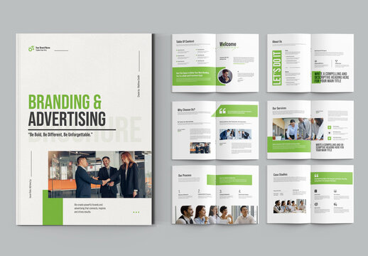 Marketing Agency Business Brochure Template