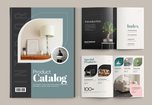 Product Catalog Brochure Template
