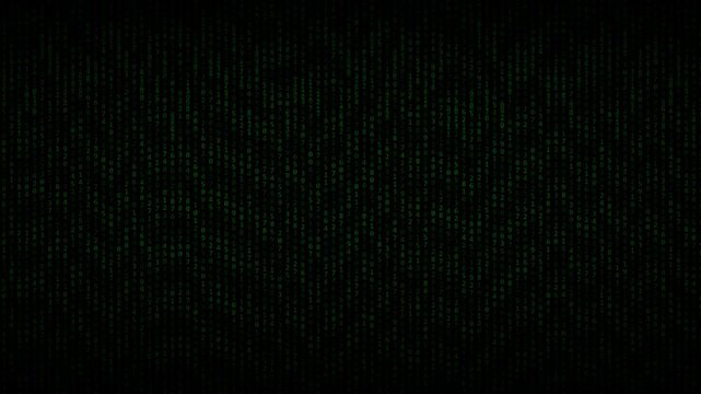 Abstract Dark Green Digital Pixel Pattern Background with Subtle Texture and Minimalist Geometric Design